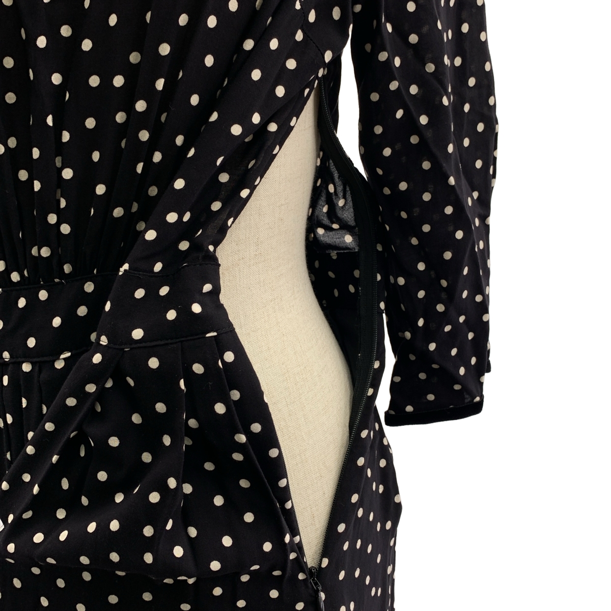 SINME / シンメ ドット フレアワンピース