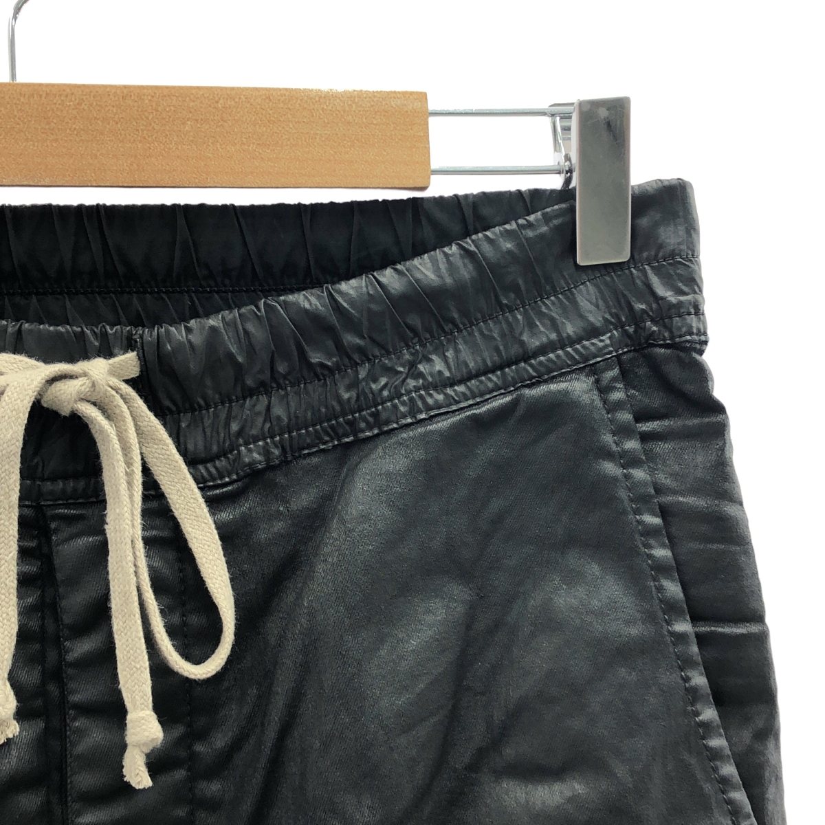 Rick Owens DRKSHDW / リック・オウエンス・ダークシャドウ ワックスコーティング サルエルパンツ