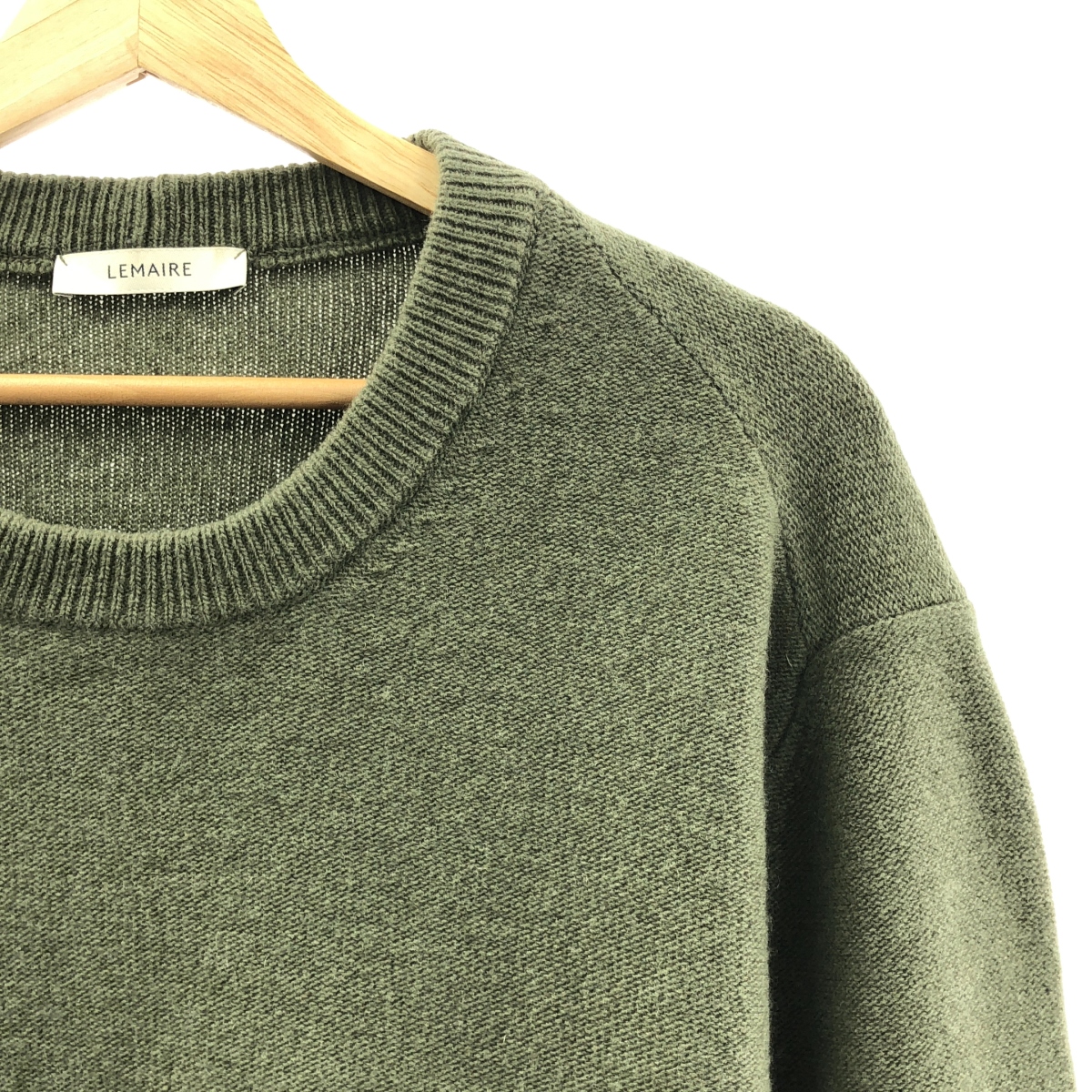 LEMAIRE / ルメール CREW NECK JUMPER ウール クルーネックニット セーター