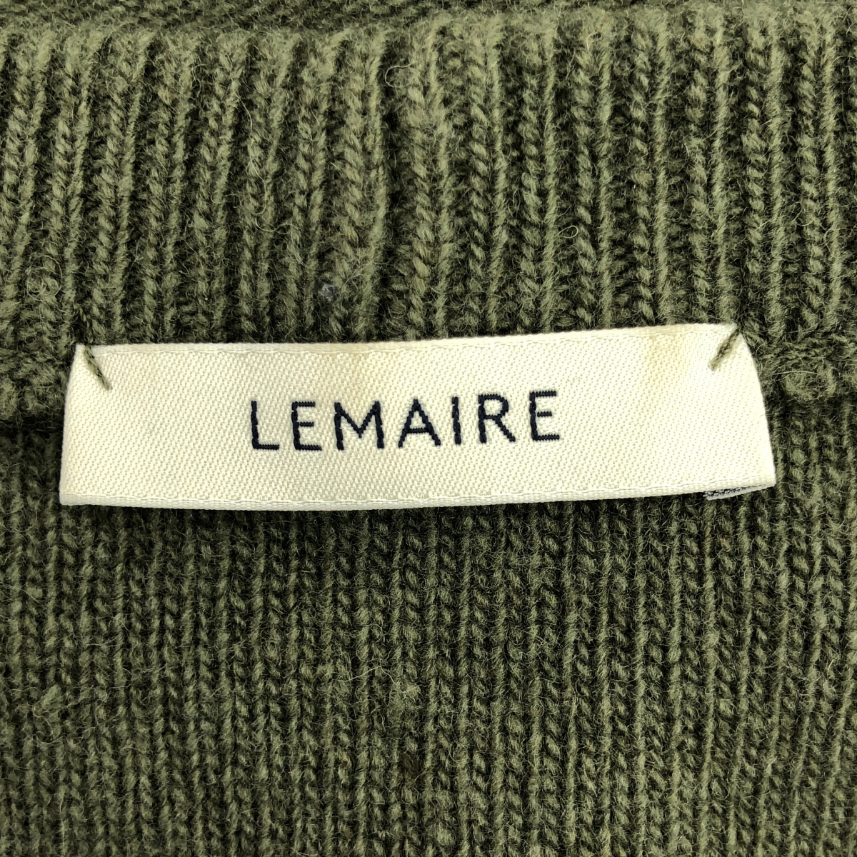 LEMAIRE / ルメール CREW NECK JUMPER ウール クルーネックニット セーター