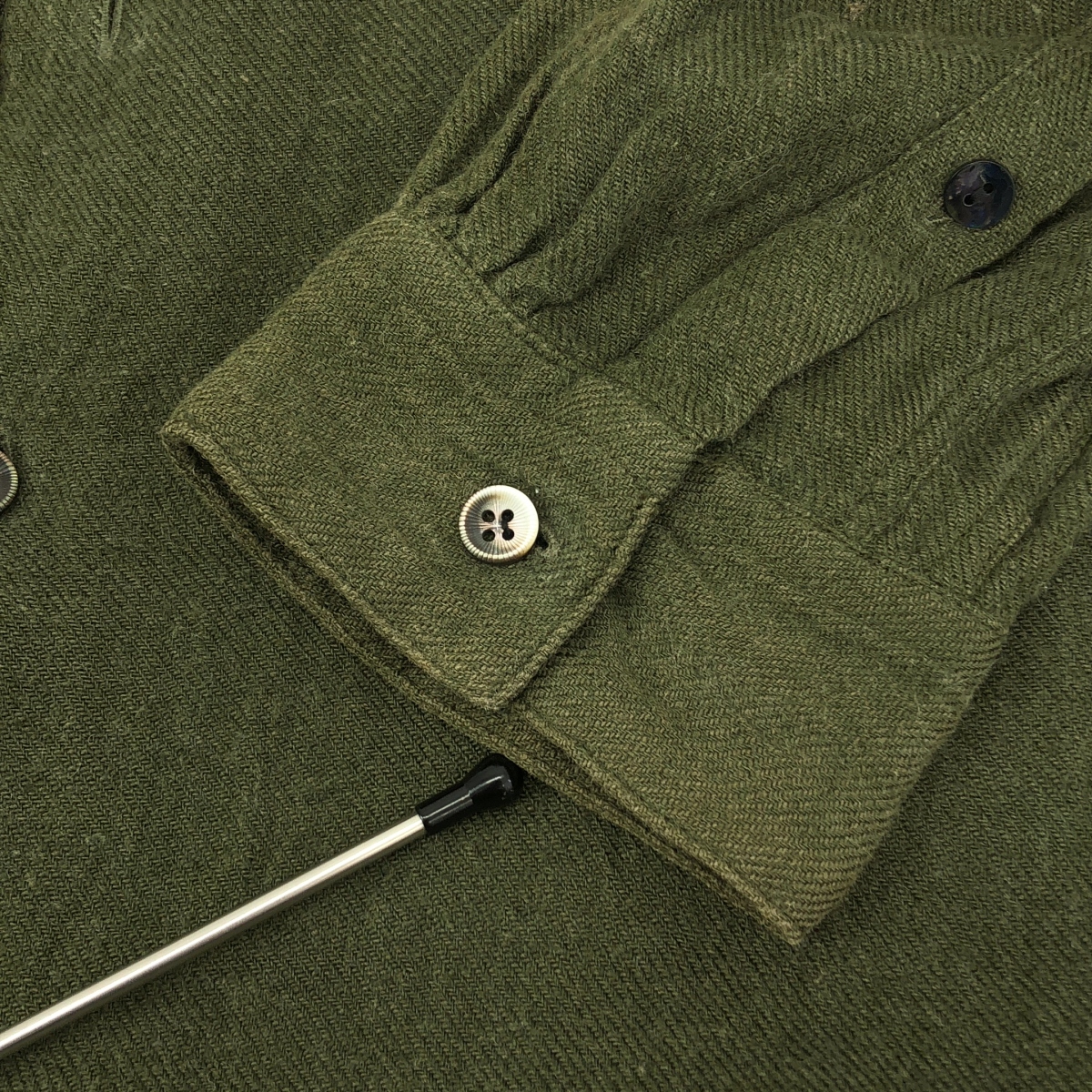 suzuki takayuki / スズキタカユキ one piece shawl collar shirt リネン ウール ショールカラー シャツ