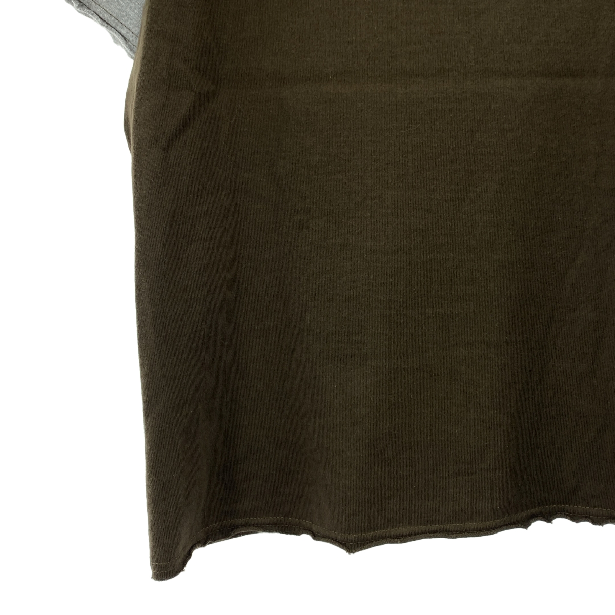 COMME des GARCONS / コムデギャルソン コットン 切替 ハイネック Tシャツ