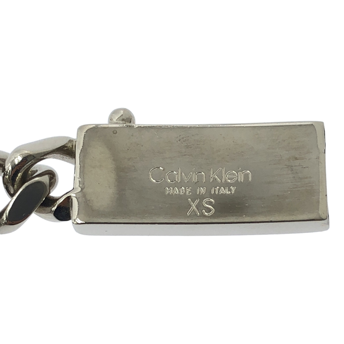 CALVIN KLEIN / カルバンクライン IDバックル 喜平チェーン ベルト