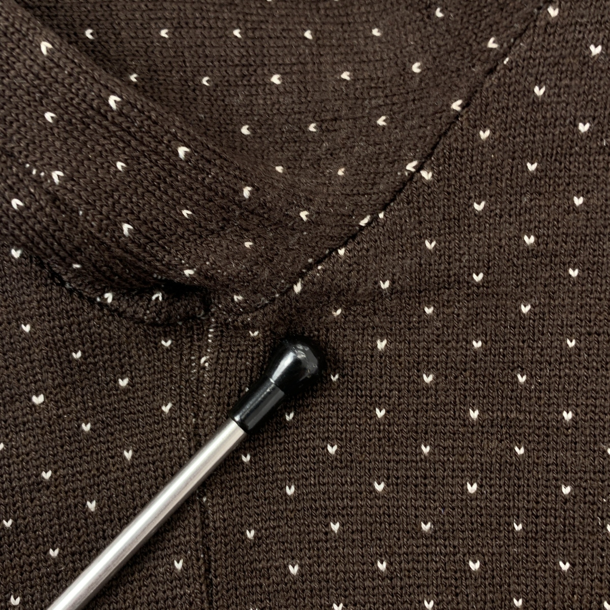 CELINE / セリーヌ ウール ギャザースリーブ ニット セーター