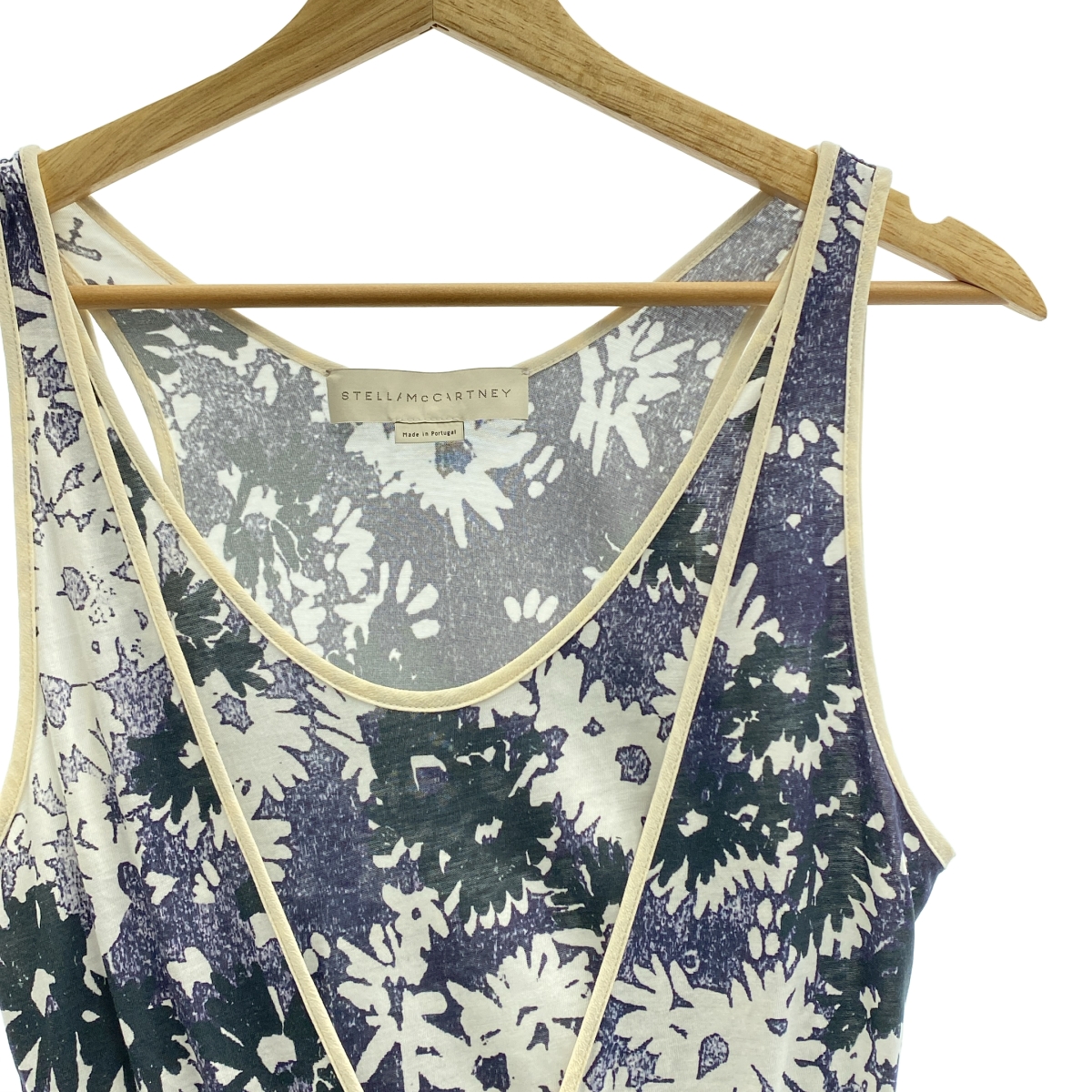 STELLA McCARTNEY / ステラマッカートニー フラワープリント レイヤード ワンピース