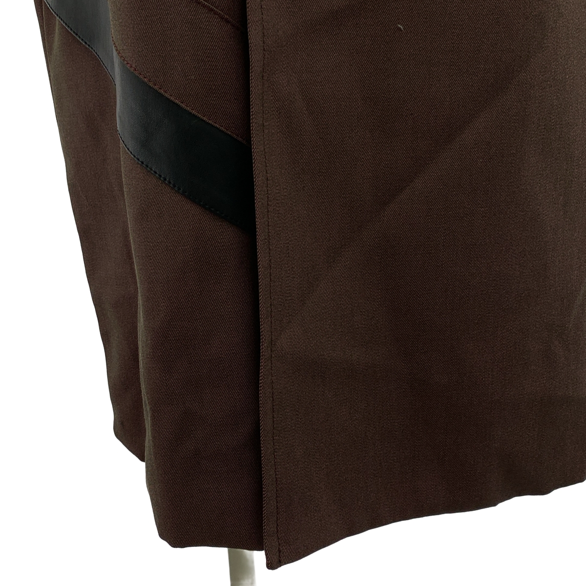 UNITED TOKYO / ユナイテッドトウキョウ ハイスペック ウール レザー コンビ コート