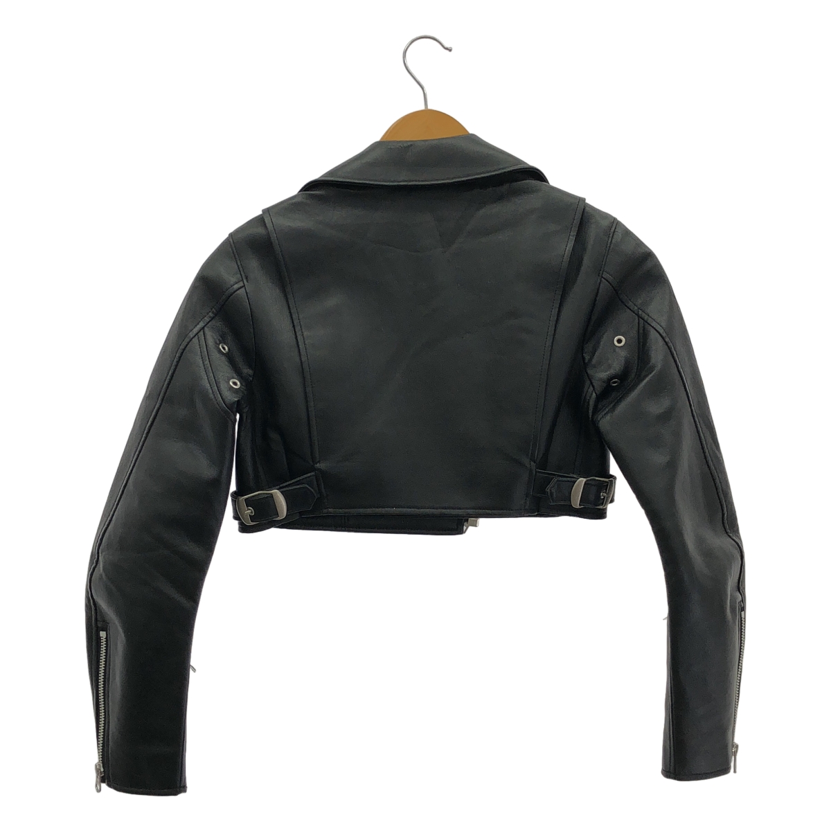 JUNYA WATANABE COMME des GARCONS / ジュンヤワタナベ エコレザー ショート丈 ダブル ライダース ジャケット