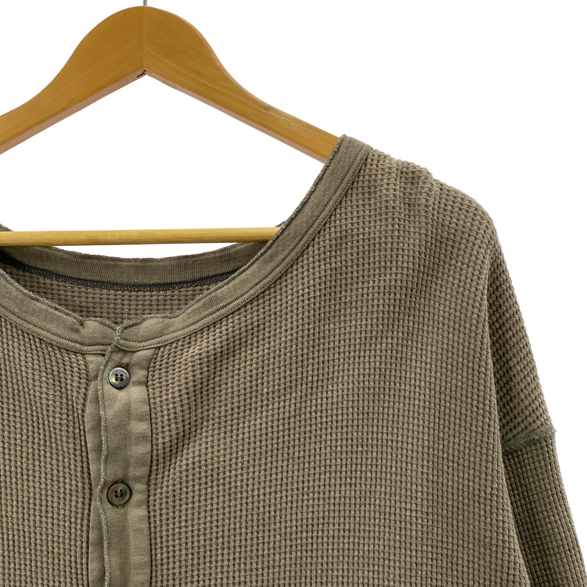 L'Appartement / アパルトモン × Americana / アメリカーナ バックヘンリー サーマル オーバー カットソー