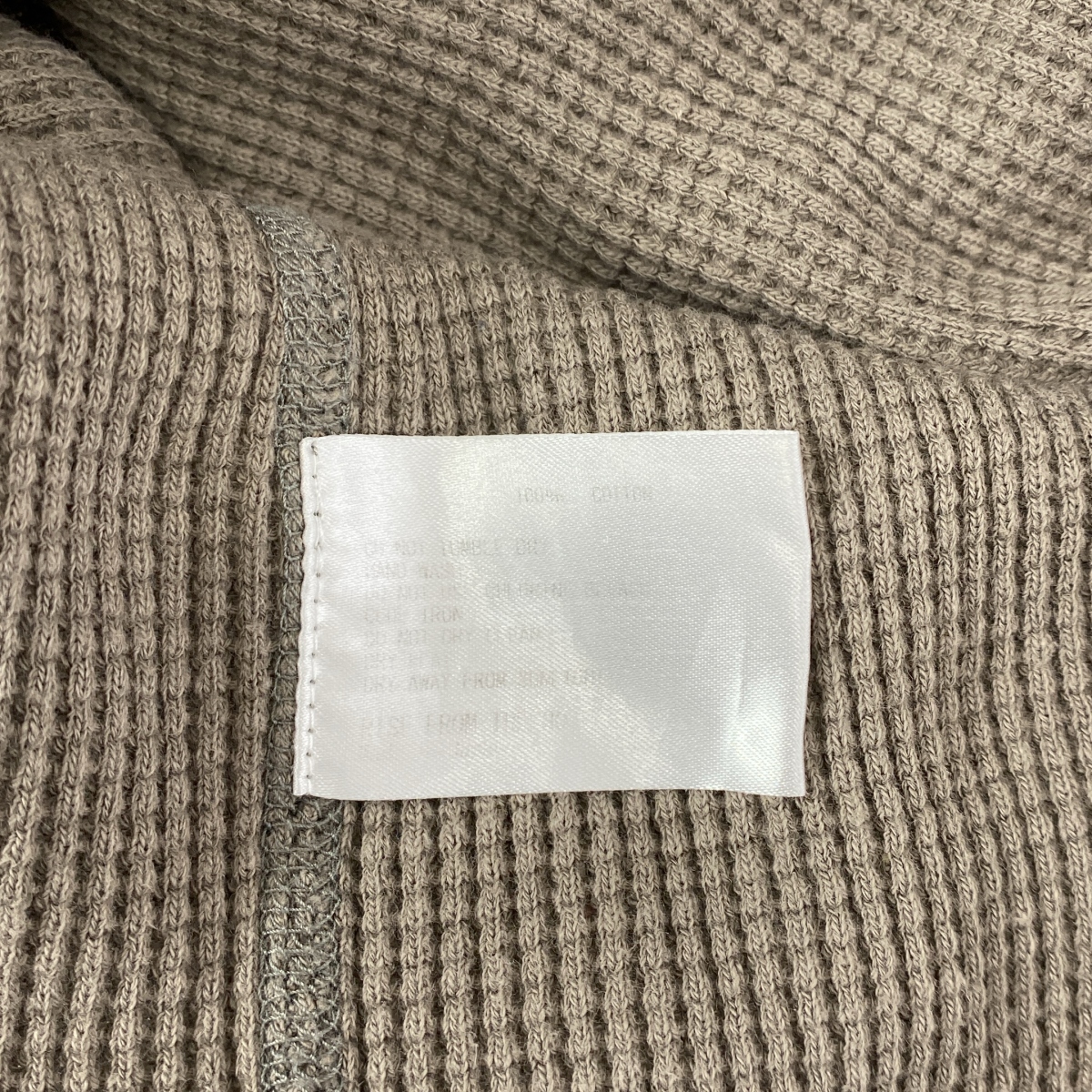 L'Appartement / アパルトモン × Americana / アメリカーナ バックヘンリー サーマル オーバー カットソー