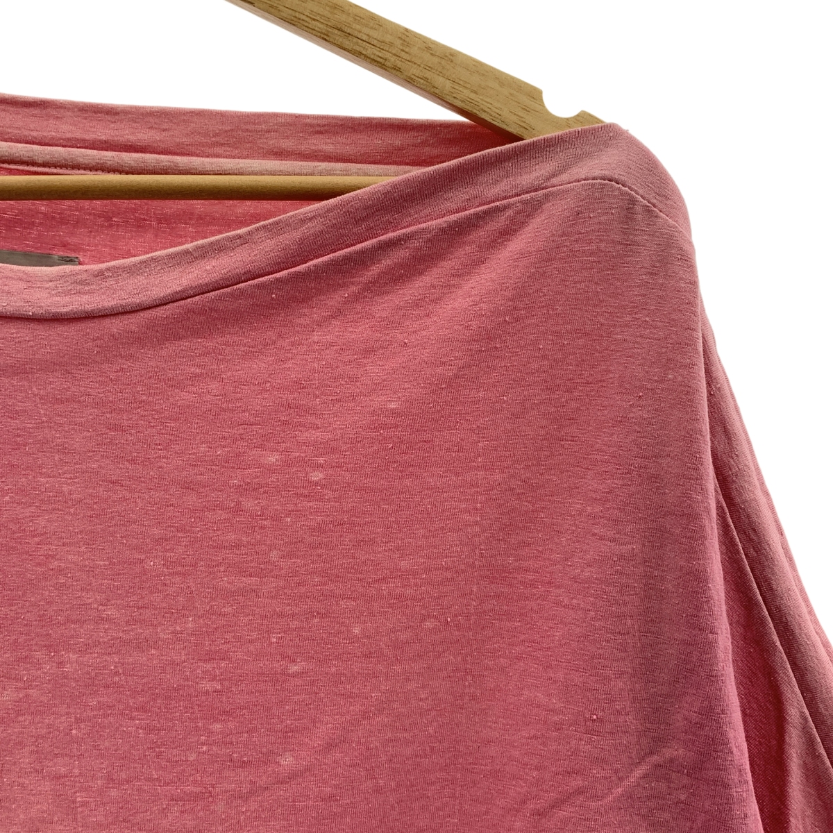 amachi. / アマチ リネン コットン 変形 Tシャツ