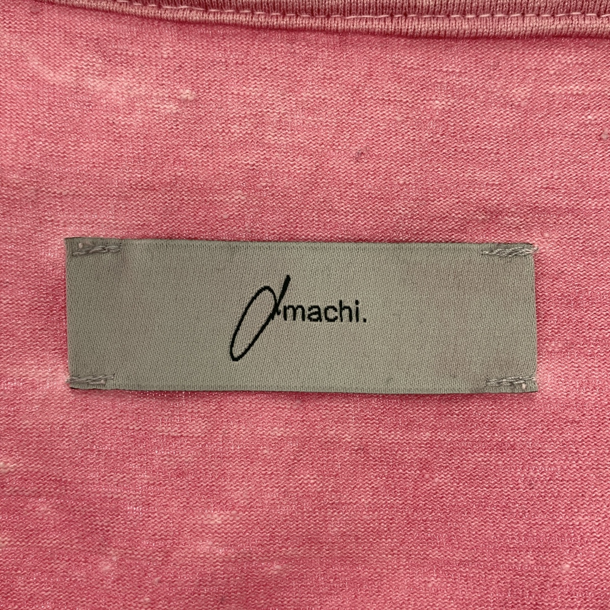 amachi. / アマチ リネン コットン 変形 Tシャツ