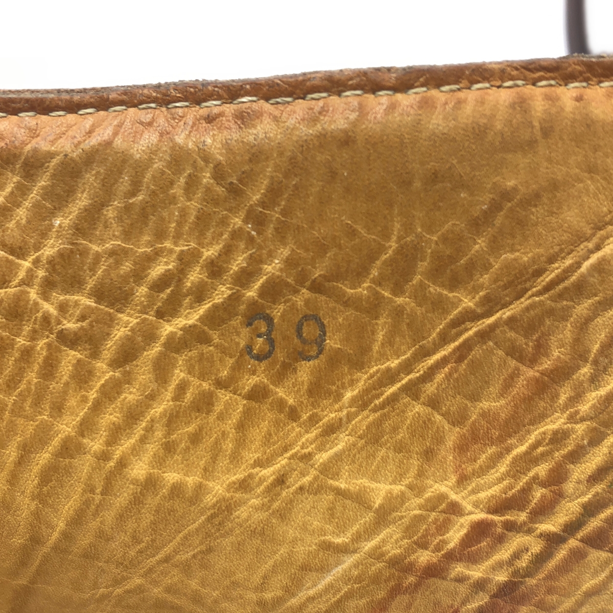 その他 バックジップ レザーブーツ