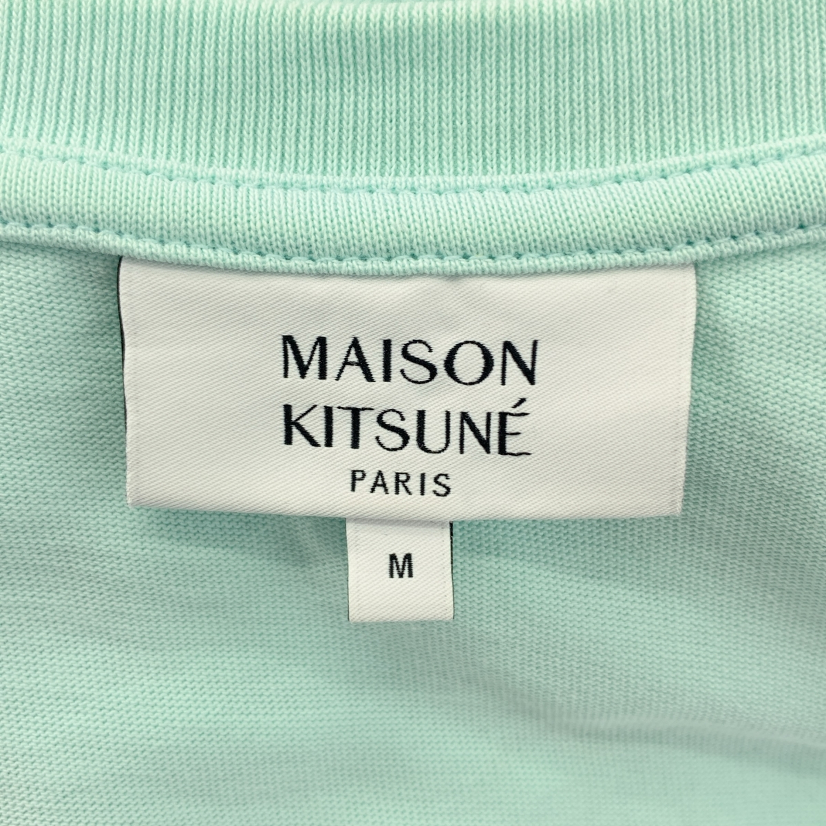 MAISON KITSUNE / メゾンキツネ BOLD FOX HEAD PATCH COMFORT TEE SHIRT フォックス Tシャツ