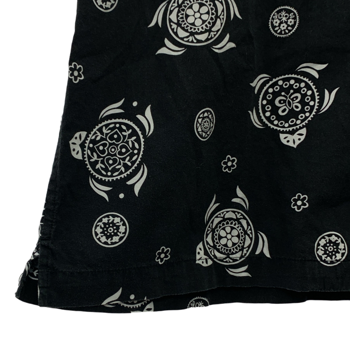 Manastash / マナスタッシュ コットン レーヨン 総柄 オープンカラーシャツ