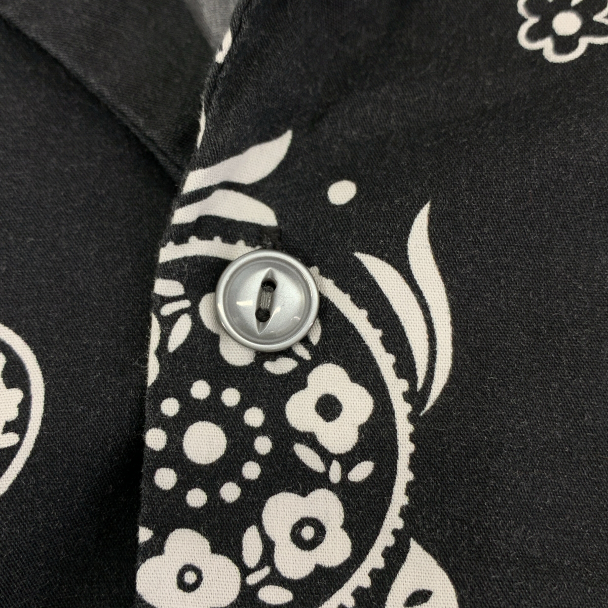 Manastash / マナスタッシュ コットン レーヨン 総柄 オープンカラーシャツ