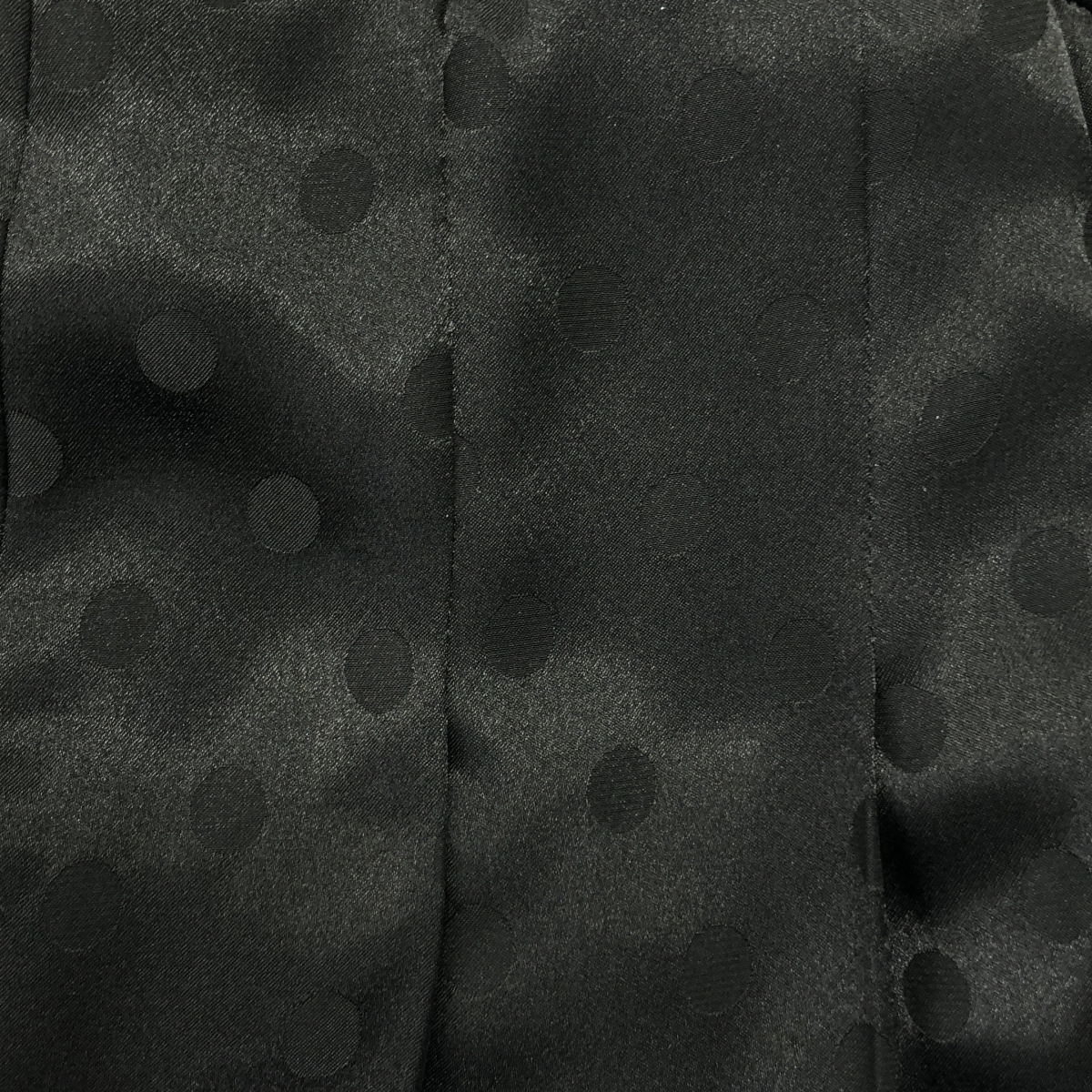 JUNYA WATANABE COMME des GARCONS / ジュンヤワタナベ ポリエステル ドット 立体 変形 サイドジップ ボリューム スカート