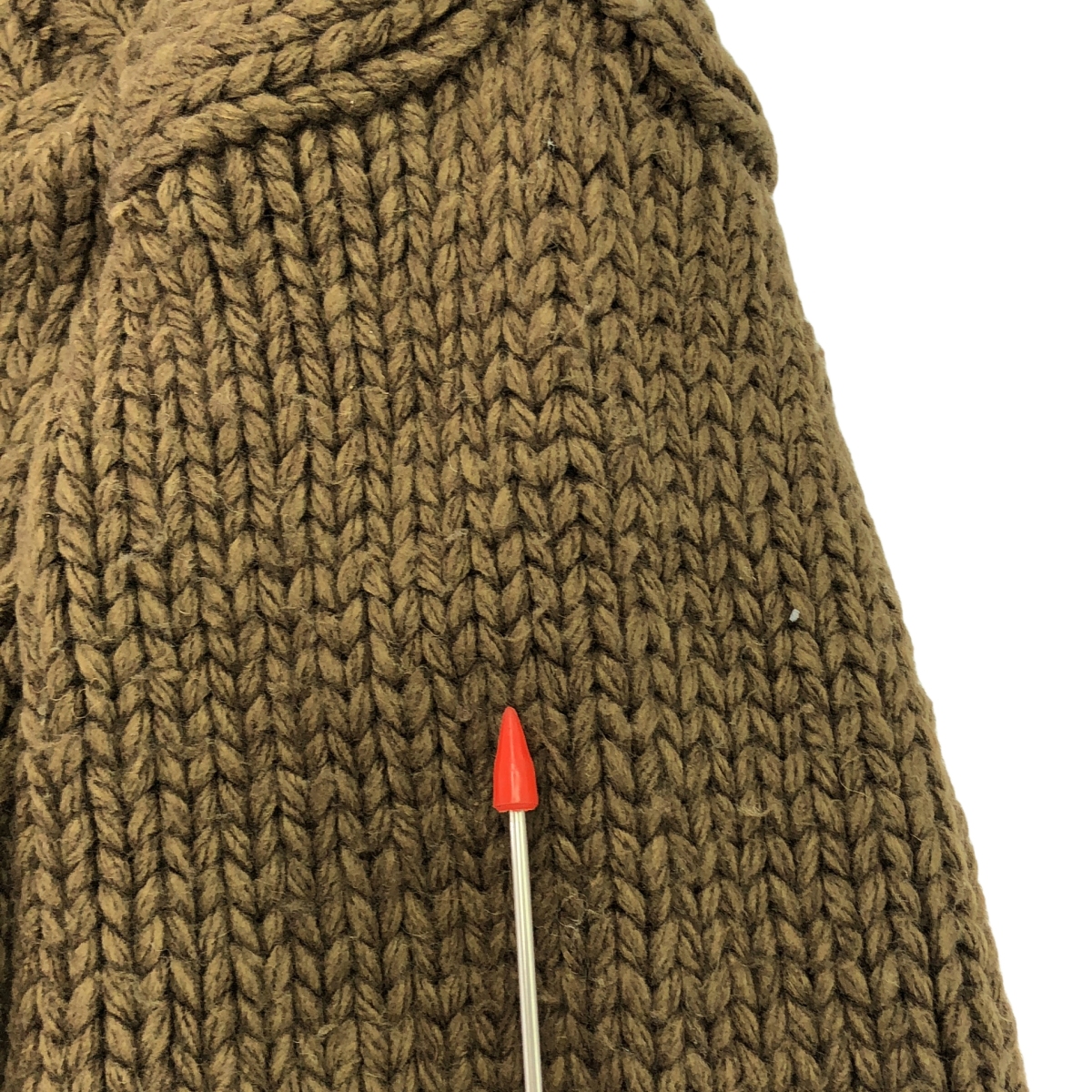 LEINWANDE / ラインヴァンド Nuts Over Knit / ウール アジャスター ボリュームスリーブ ニット セーター