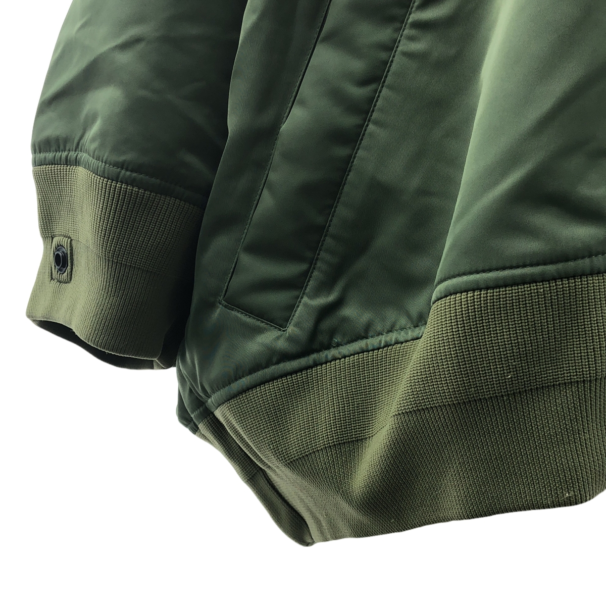 sacai / サカイ × NIKE / ナイキ Full zip HD jacket / ミリタリー オーバージャケット フーディ ブルゾン / メッシュ総裏地