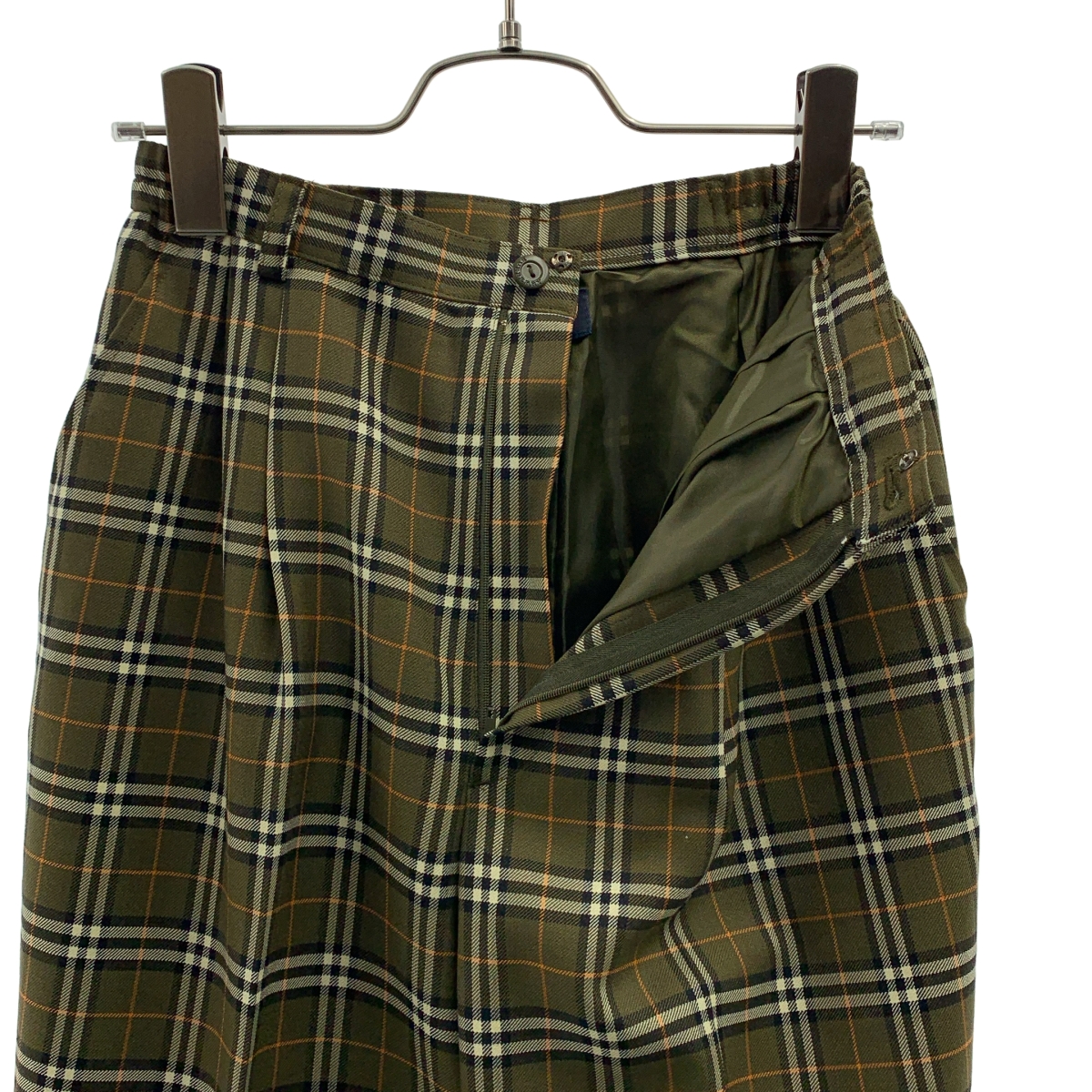 Burberry / バーバリー golf / ノバチェック タック パンツ / 裏地付き