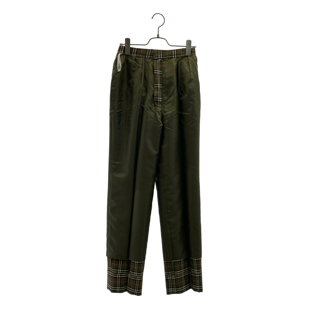 Burberry / バーバリー golf / ノバチェック タック パンツ / 裏地付き