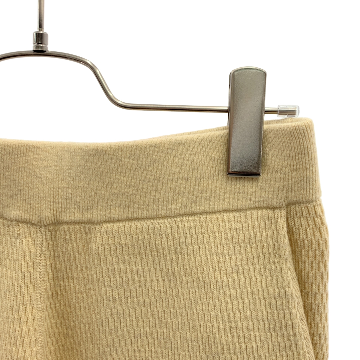 HYKE / ハイク コットン カシミヤ ドローストリング サーマル ニット イージーパンツ