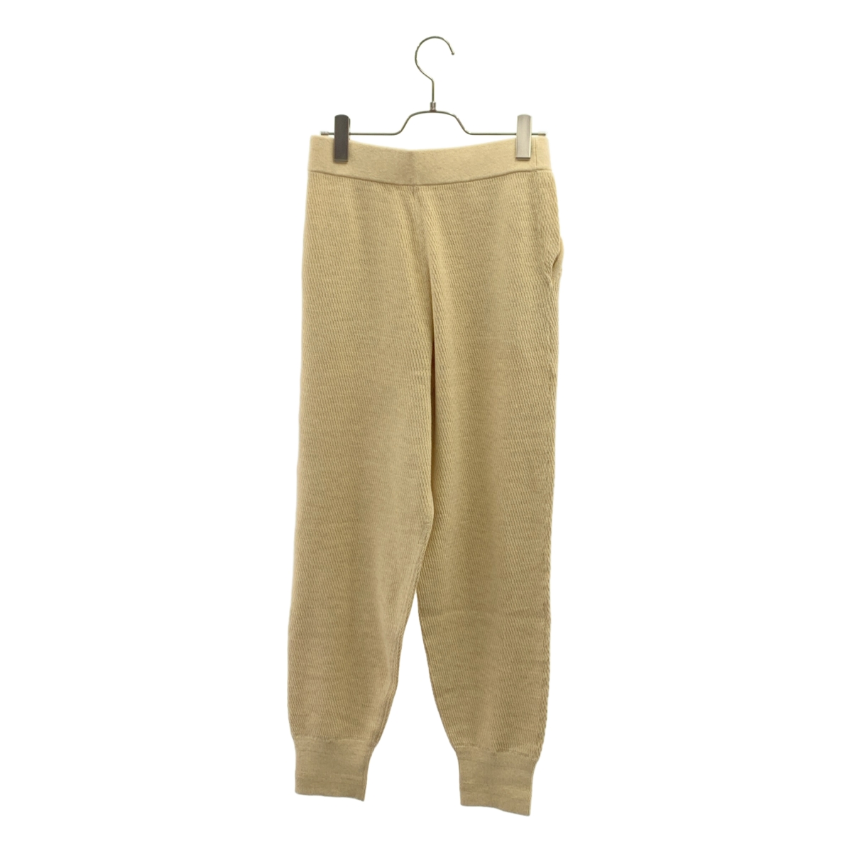 HYKE / ハイク コットン カシミヤ ドローストリング サーマル ニット イージーパンツ