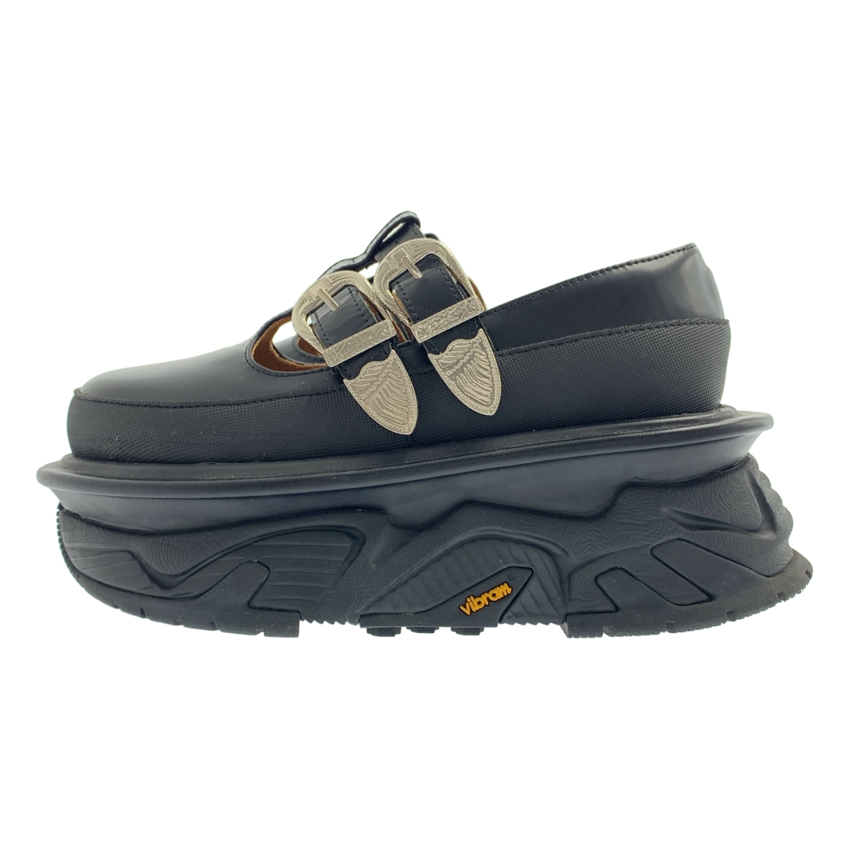 TOGA PULLA / トーガプルラ AJ1316 / レザー ダブルストラップ メリージェーン シューズ