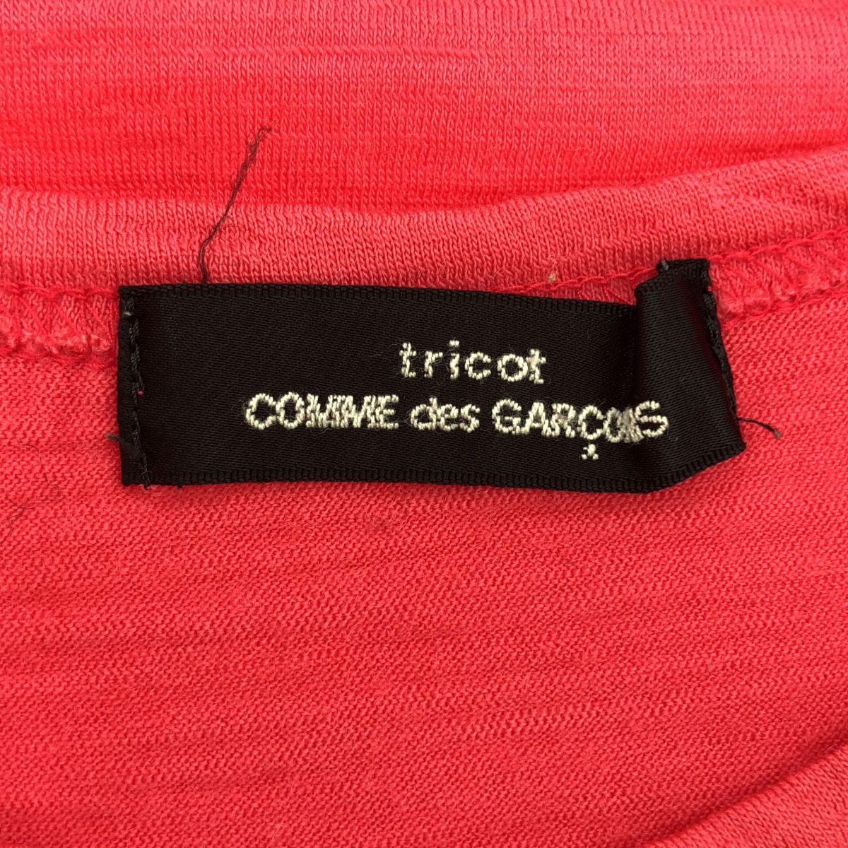 tricot COMME des GARCONS / トリココムデギャルソン ウール クルーネック カットソー
