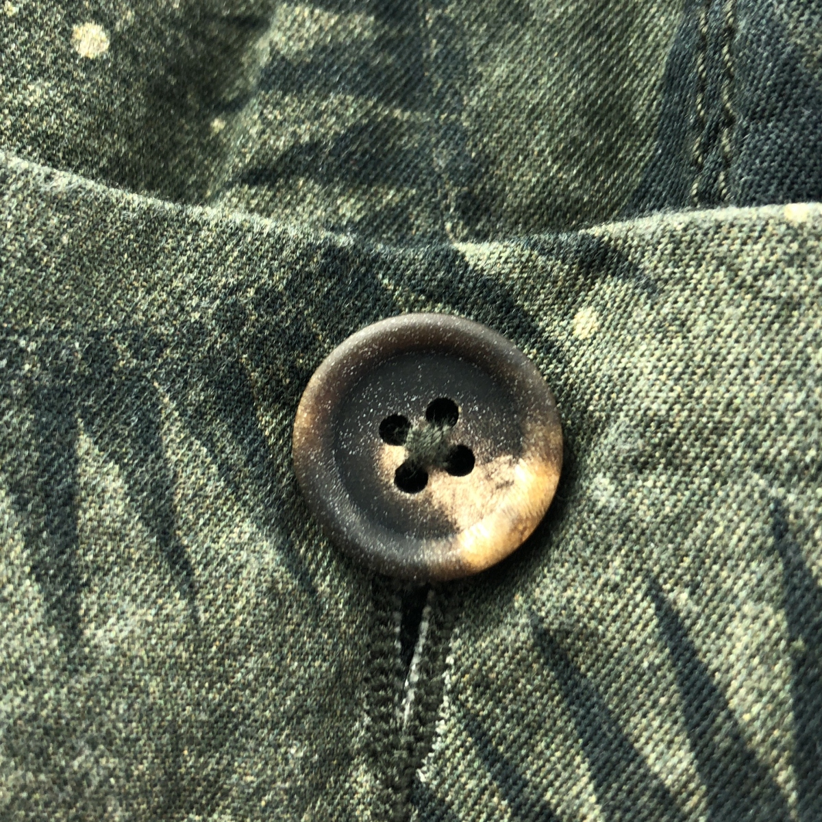 ziggy chen / ジギーチェン 総柄 ドローストリング ワイドパンツ