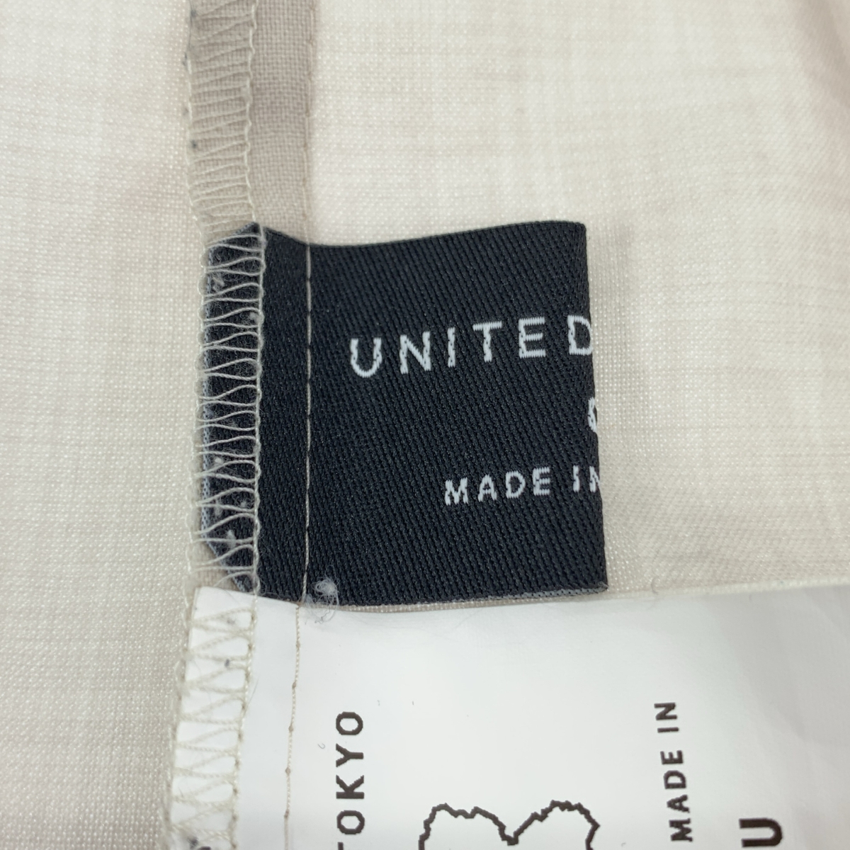 UNITED TOKYO / ユナイテッドトウキョウ ハーフタイブラウス シャツ
