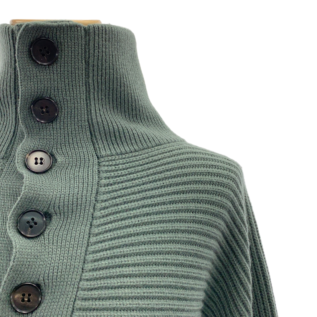 FUMIKA UCHIDA / フミカウチダ リブ ハイネック スリット ニット