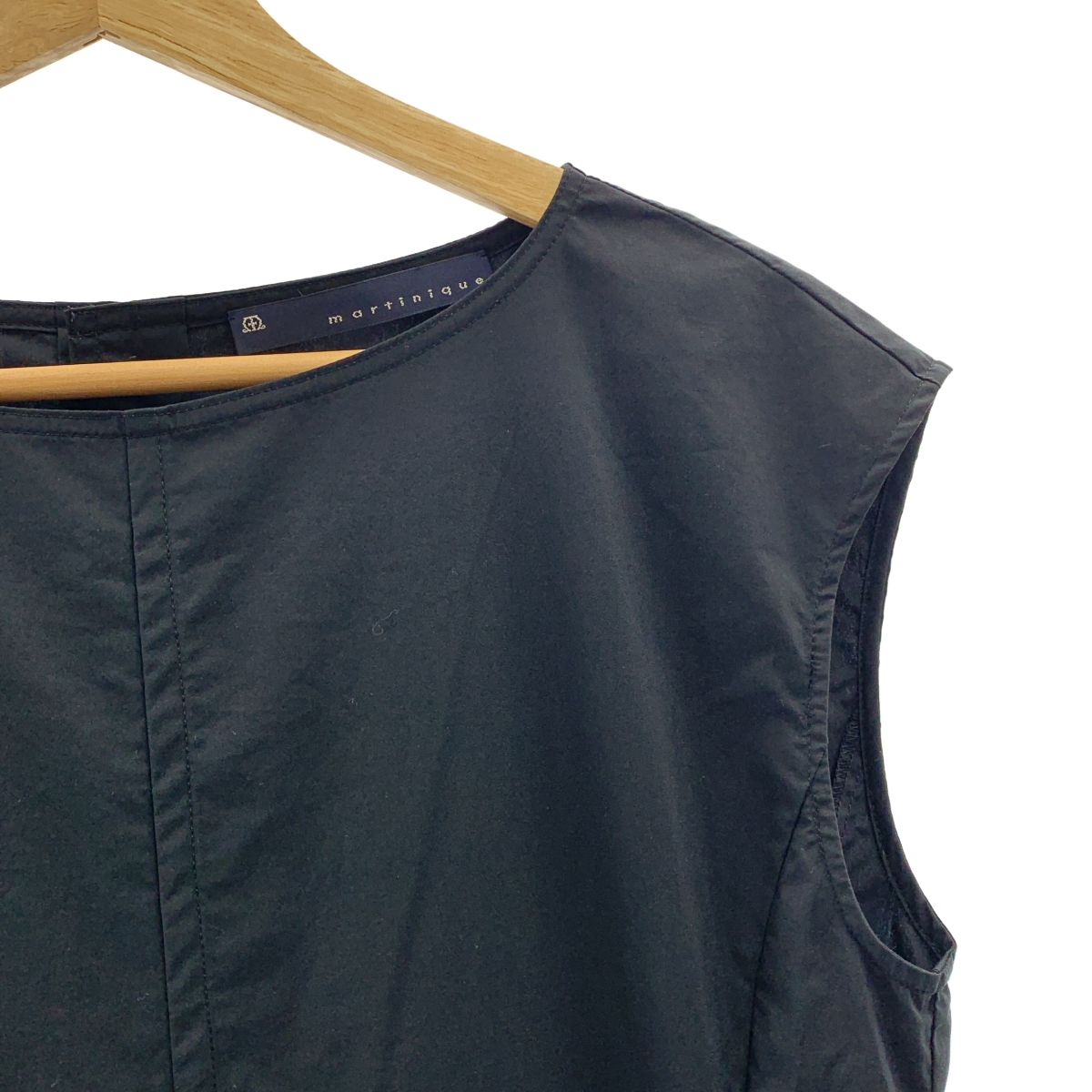 その他 タイプライター バイカラーノースリーブロングワンピース