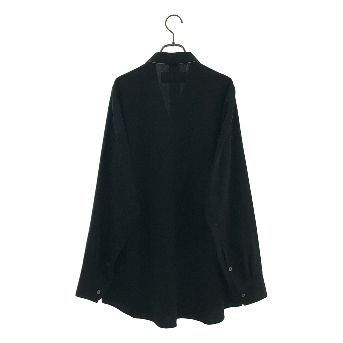 OVERCOAT / オーバーコート ウール オーバーサイズ オープンカラーシャツ