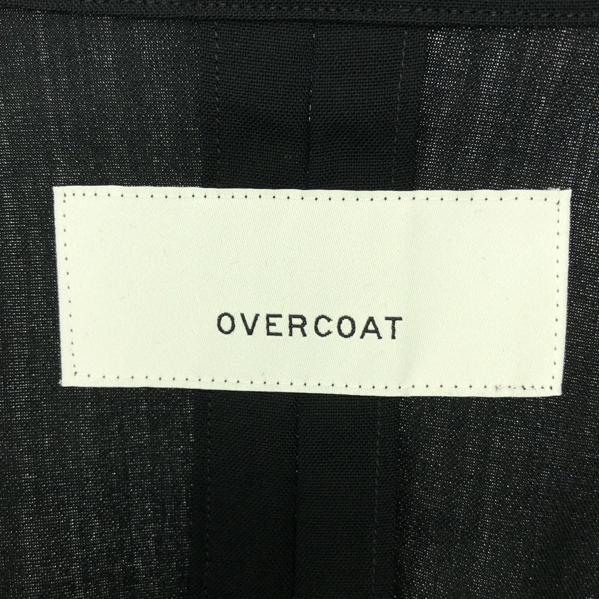 OVERCOAT / オーバーコート ウール オーバーサイズ オープンカラーシャツ
