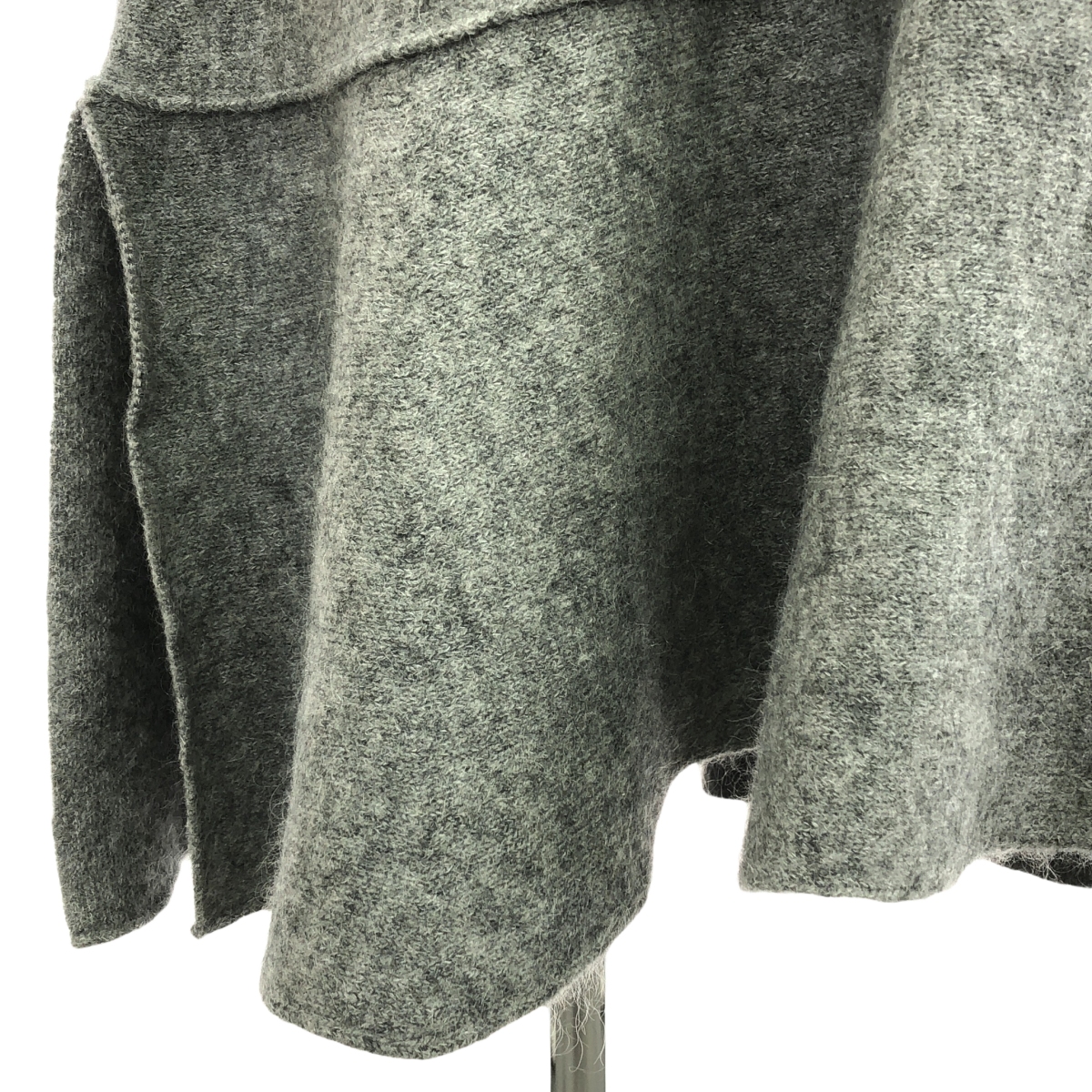 JIL SANDER / ジルサンダー モヘア アルパカ Vネック フレア スリーブレス ワンピース