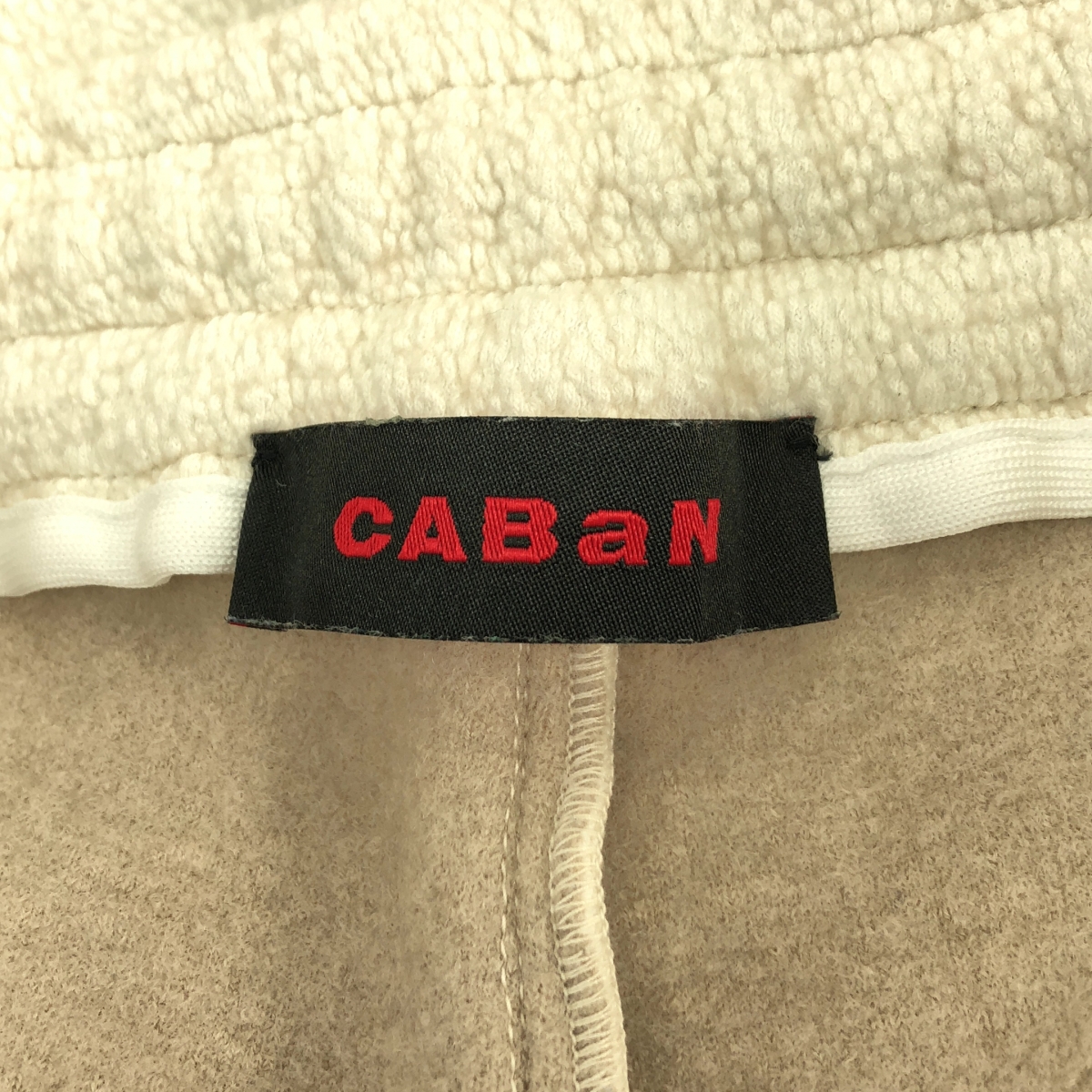 CABaN / キャバン ウールコットンダブルフェイス イージーパンツ