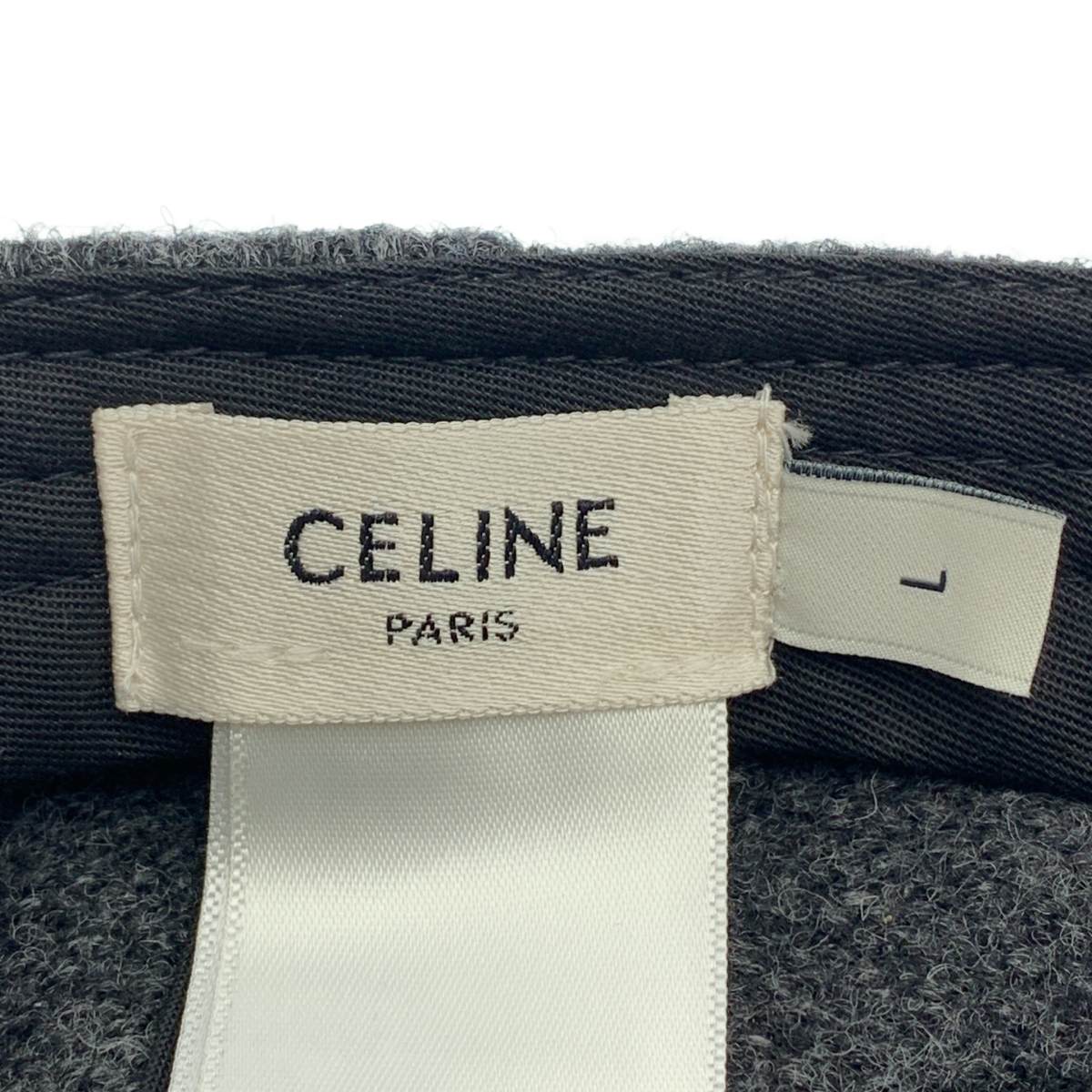 CELINE / セリーヌ ウール トリオンフ ベースボール キャップ