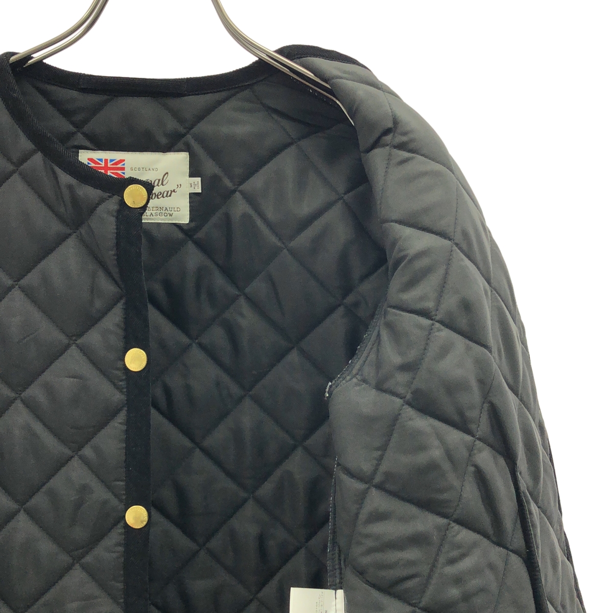 Traditional Weatherwear / トラディショナルウェザーウェア ARKLEY LONG キルティング ノーカラーコート