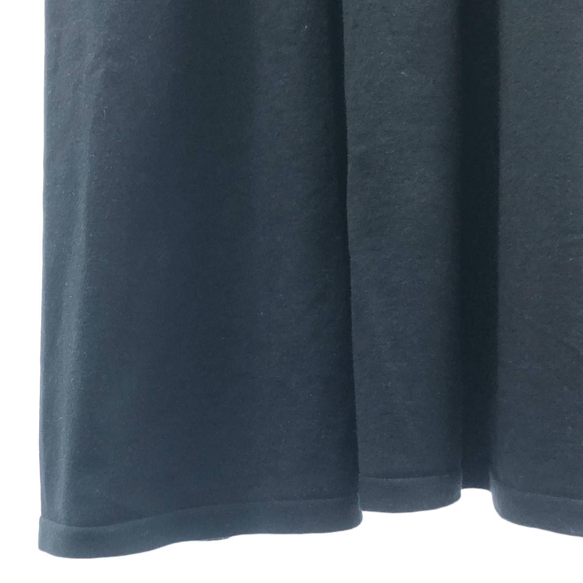 その他 【洗える】ヴィスコースストレッチ Aライン ニットワンピース