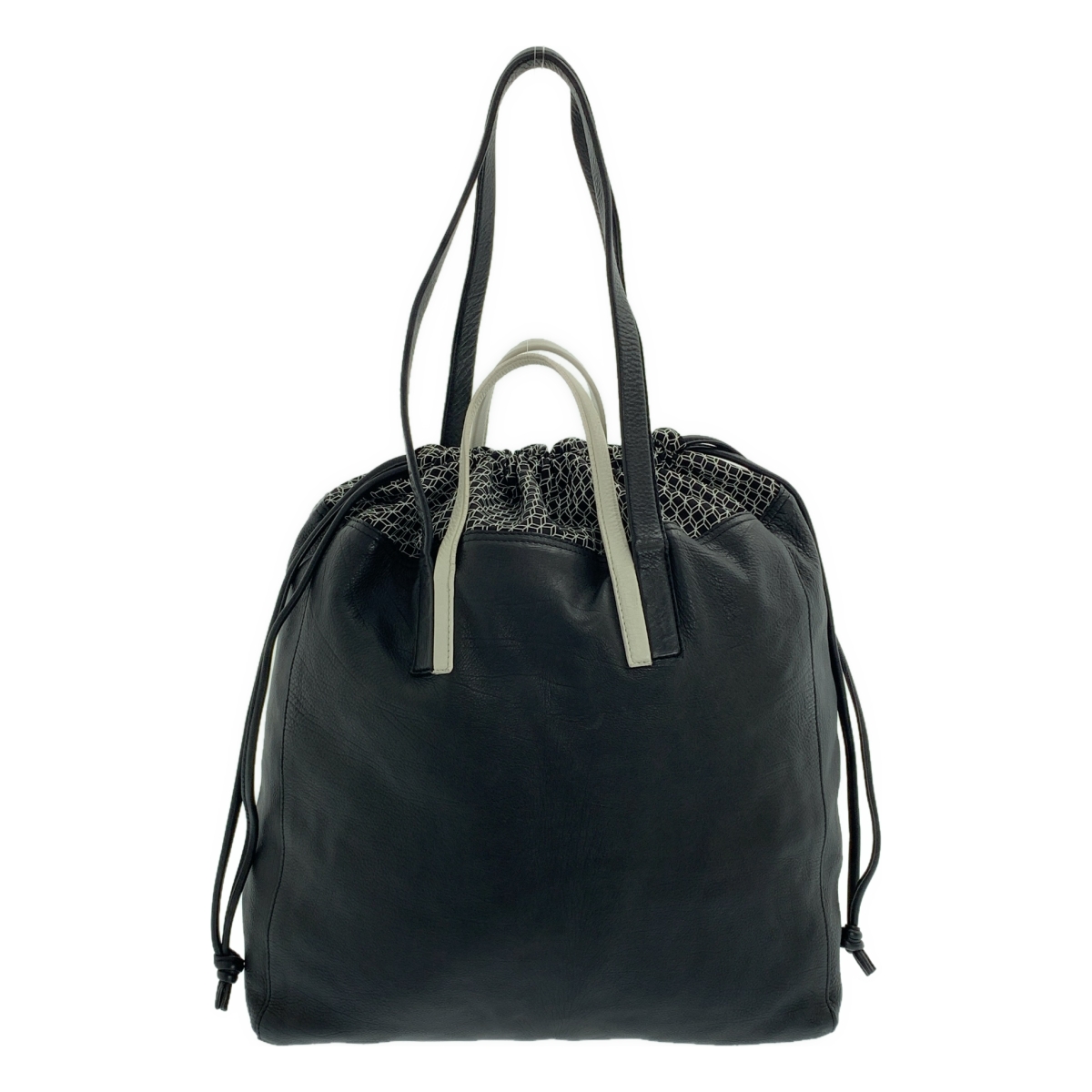 PIERRE HARDY / ピエールアルディ ツイン レザー バイカラー トートバッグ