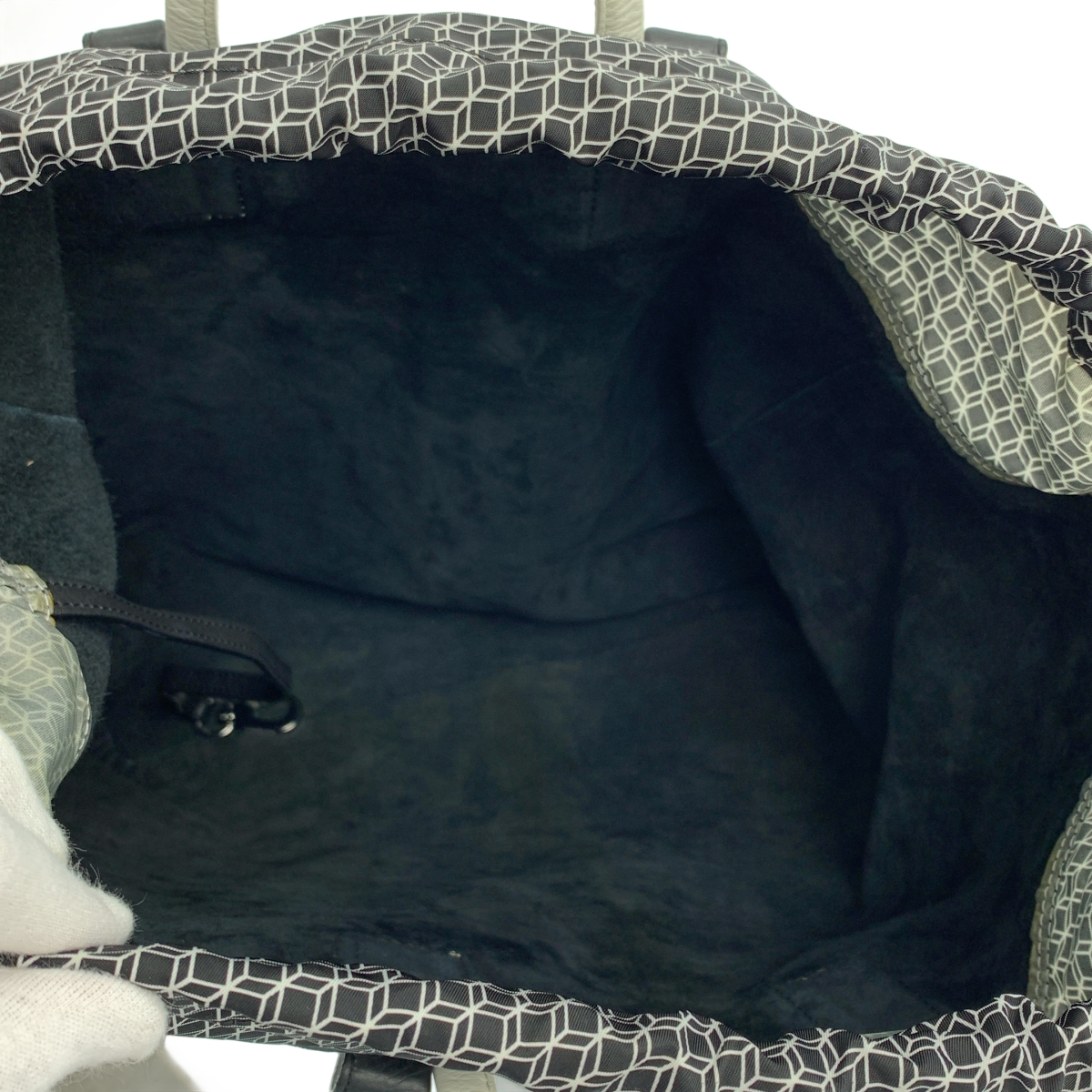 PIERRE HARDY / ピエールアルディ ツイン レザー バイカラー トートバッグ