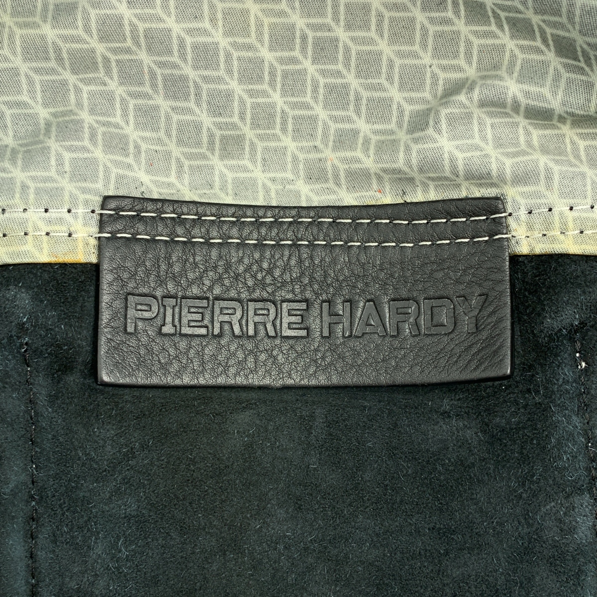 PIERRE HARDY / ピエールアルディ ツイン レザー バイカラー トートバッグ