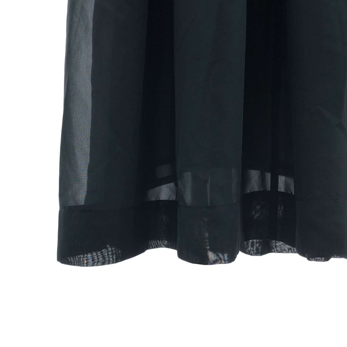 Ganni / ガニー ワイドカラー シアー ロングワンピース