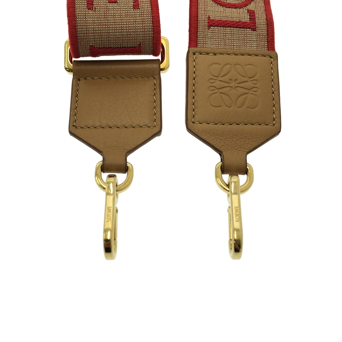 LOEWE / ロエベ アナグラム ロゴ ジャガード ショルダーストラップ
