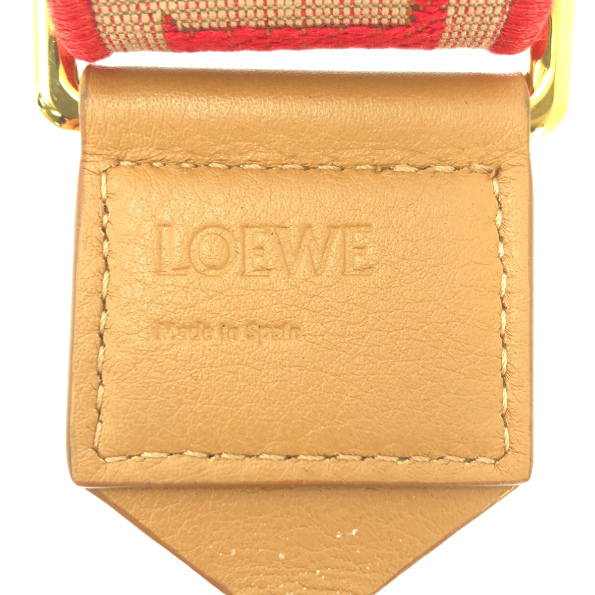 LOEWE / ロエベ アナグラム ロゴ ジャガード ショルダーストラップ