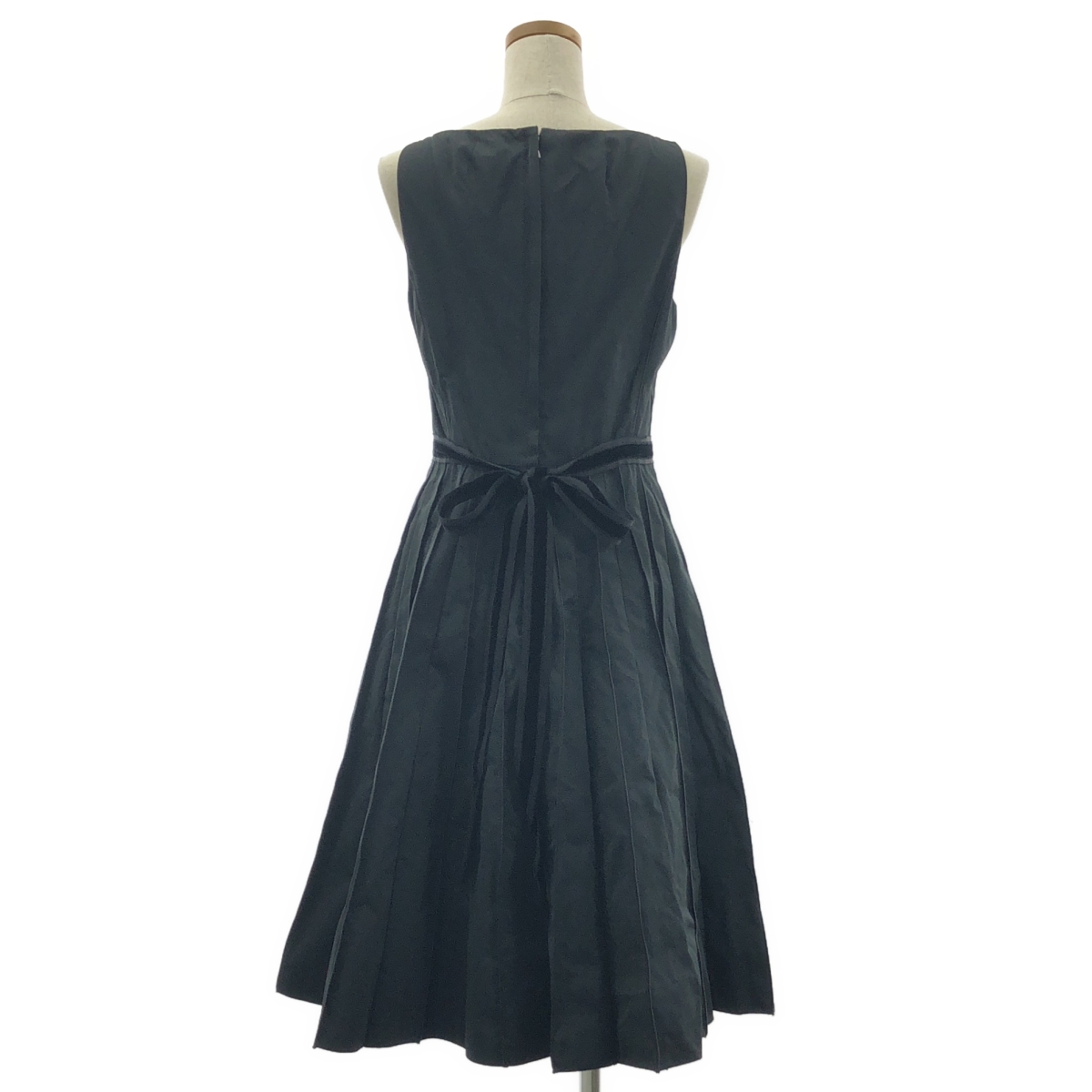 MARC JACOBS / マークジェイコブス リボン 切替 プリーツ ワンピース