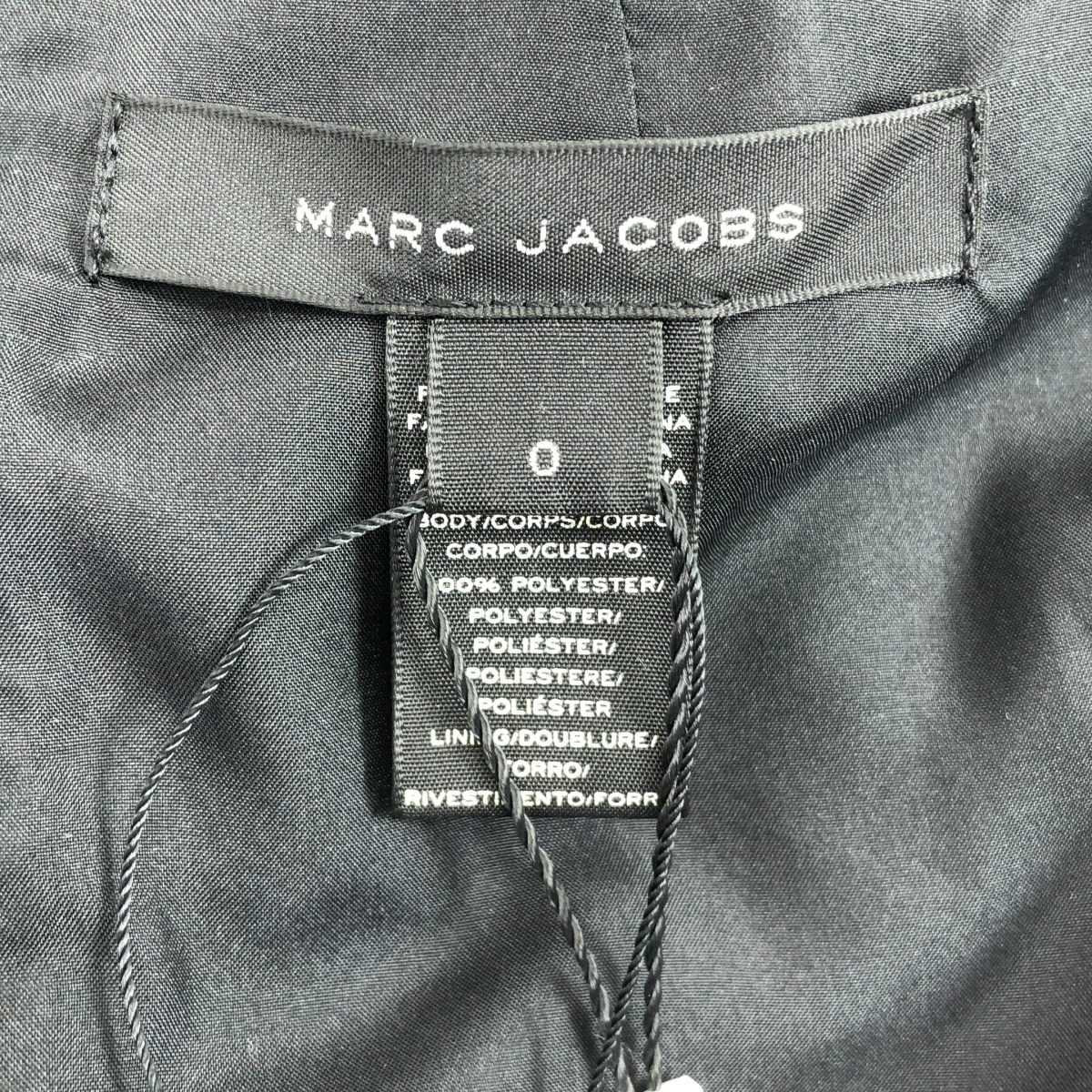 MARC JACOBS / マークジェイコブス リボン 切替 プリーツ ワンピース
