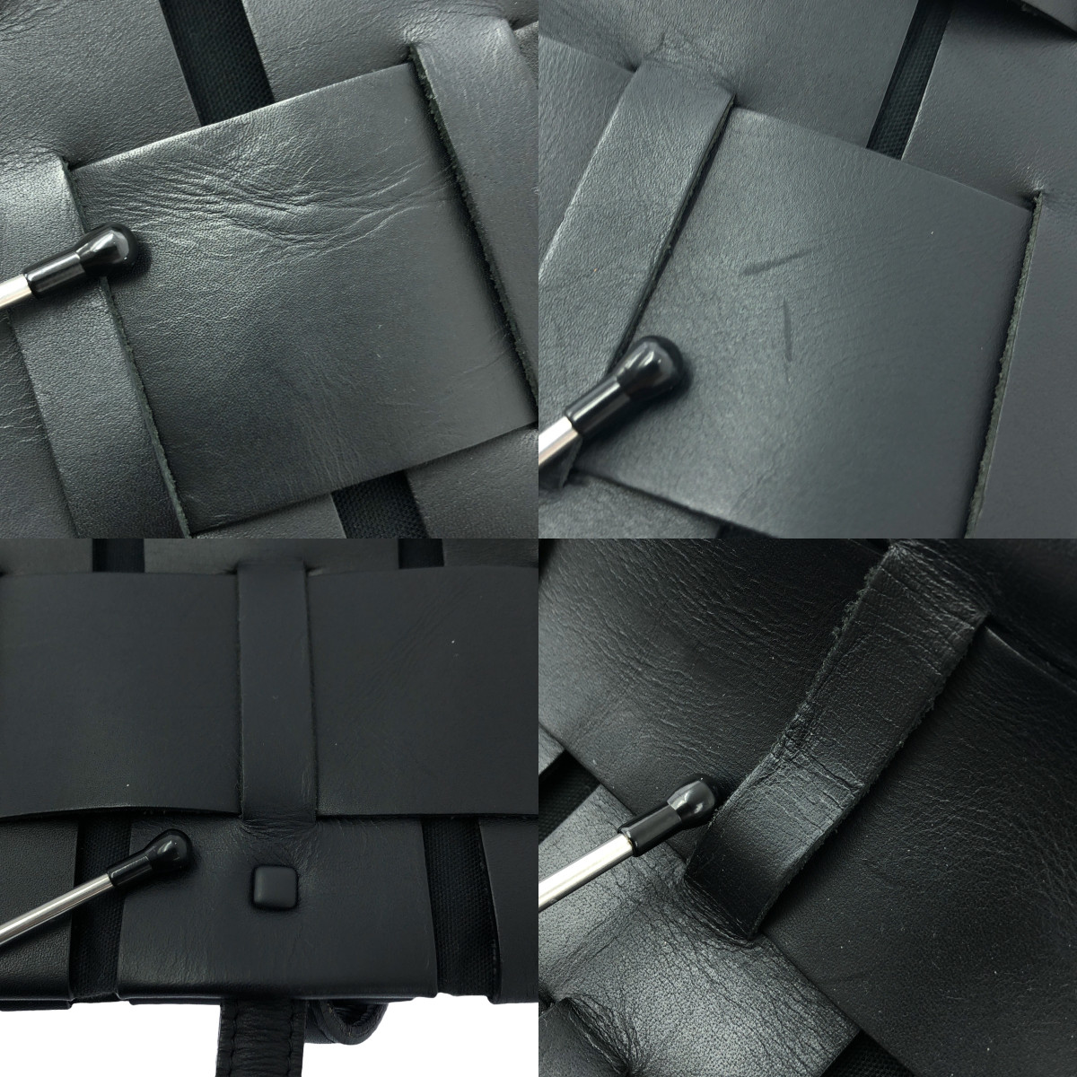 Agnes b. / アニエスベー SELECTIVE レザー 編み バッグ