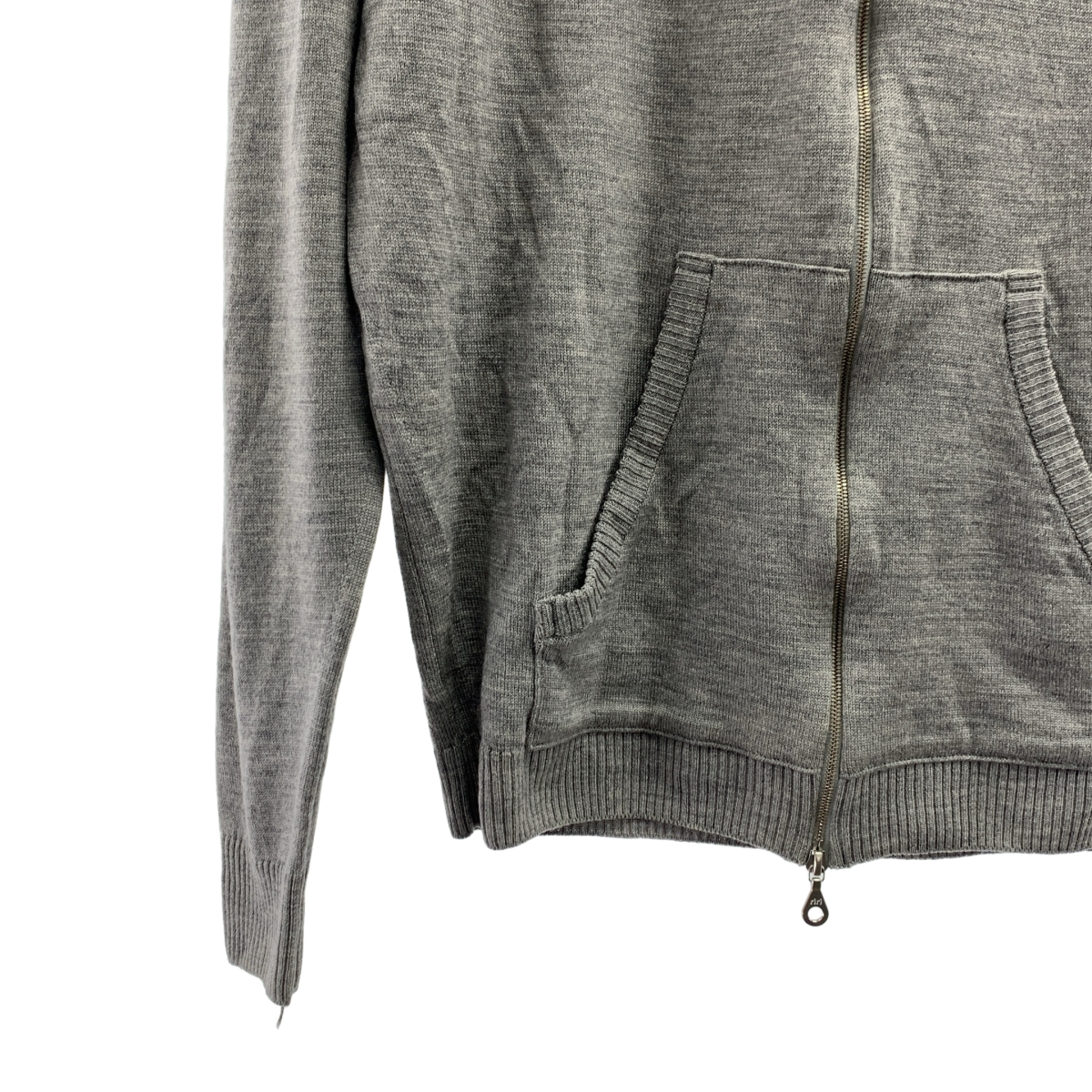 JOHN SMEDLEY / ジョンスメドレー メリノウール ジップアップ ハイゲージ ニットパーカー