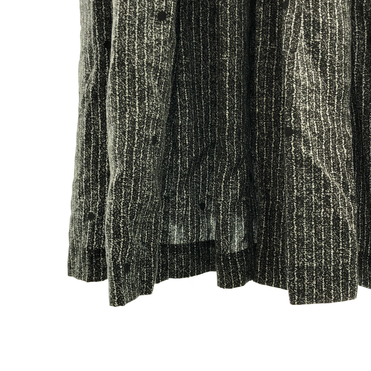 COMME des GARCONS COMME des GARCONS / コムコム 総柄 ギャザー ボリューム 吊り スカート ワンピース